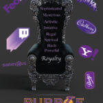 logo collage purple