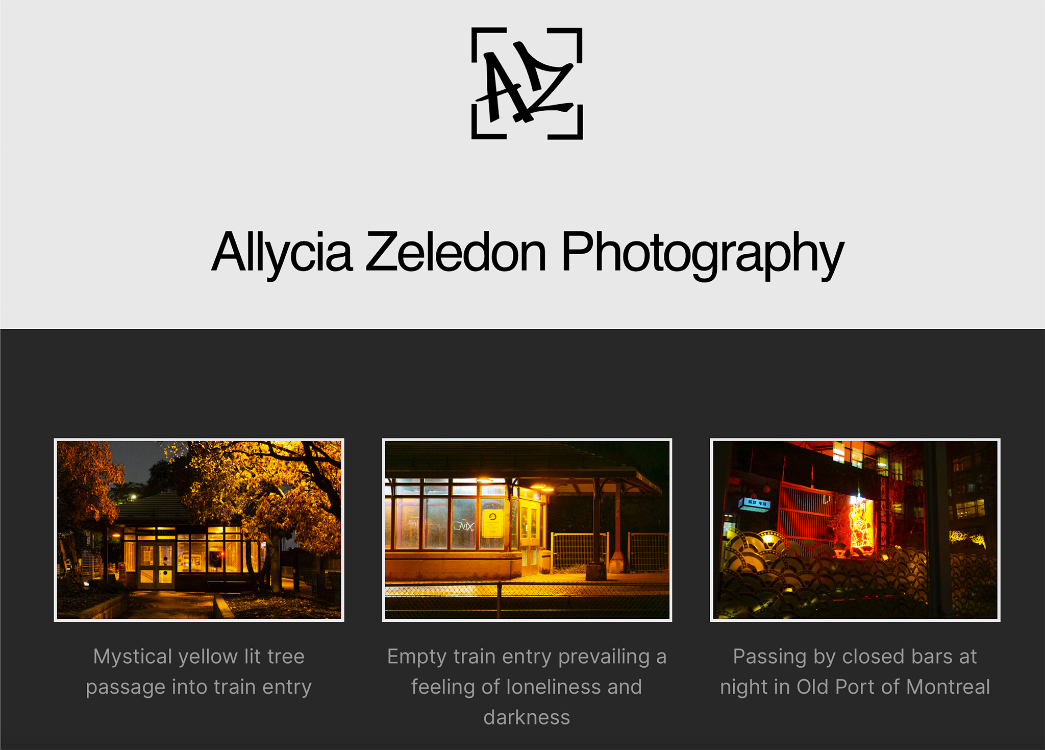 photography website